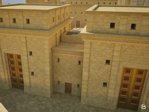 A droite de la Chambre de Sel se trouvait la Porte des Femmes. Par cette porte, les femmes entraient pour offrir leurs sacrifices et poser les mains sur l’offrande. Elles pouvaient observer les prêtres apporter leurs offrandes à l’autel. Elles accompagnaient leurs offrandes de prières, de confessions, de repentir, de prosternations et de remerciements à Dieu pour sa bonté. – Numéro de diapositive 14