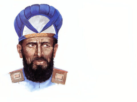 Illustration du souverain sacrificateur Caïphe, par John Heseltine. – Numéro de diapositive 3