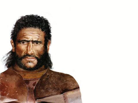 Illustration de Goliath, par John Heseltine. – Numéro de diapositive 3