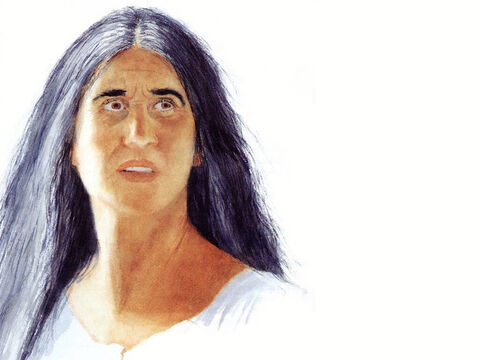 Cette illustration peut être utilisée pour représenter quasi tout personnage féminin dans la Bible. – Numéro de diapositive 22