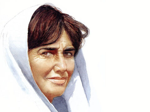 Cette illustration peut être utilisée pour représenter quasi tout personnage féminin dans la Bible. – Numéro de diapositive 24
