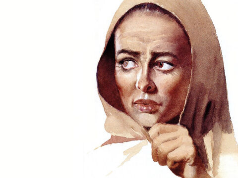 Cette illustration peut être utilisée pour représenter quasi tout personnage féminin dans la Bible. – Numéro de diapositive 26