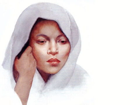 Cette illustration peut être utilisée pour représenter quasi toute jeune femme aux temps bibliques. – Numéro de diapositive 28