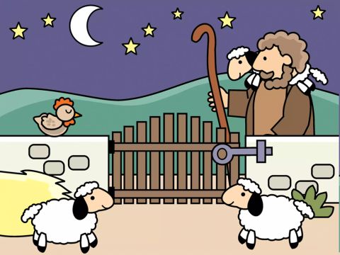 Enfin, les moutons étaient à nouveau en sécurité dans l’enclos... – Numéro de diapositive 11