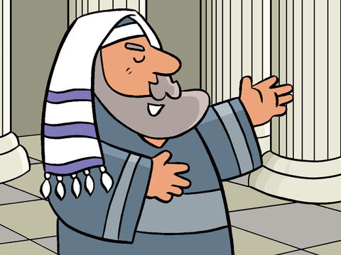 L’homme religieux et imbu de sa personne se tenait debout et priait ainsi en lui-même: ‘Ô Dieu, je te remercie que je ne suis pas comme les autres hommes. Je ne ressemble pas à ceux qui dérobent. Je ne ressemble pas à ceux qui commettent des actions injustes.’ – Numéro de diapositive 3