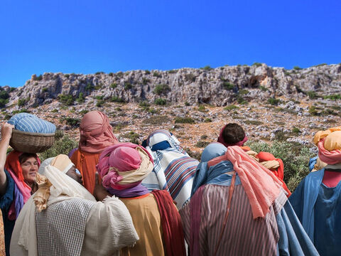 Tous partirent pour le mont Carmel. – Numéro de diapositive 10