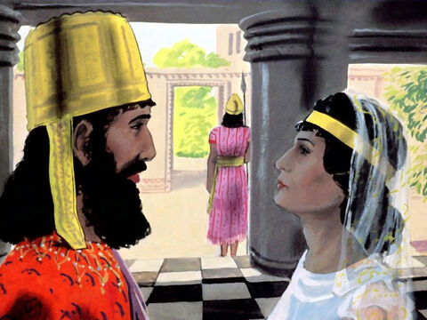 Mais personne ne savait encore qu’Esther était Juive, pas même le roi. – Numéro de diapositive 10
