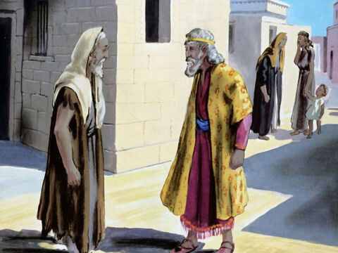 Mardochée avait ce message pour Esther: “Haman va tuer tous les Juifs, s’il-te-plaît, utilise la position que Dieu t’a donnée pour plaider notre cause devant le roi.” – Numéro de diapositive 27