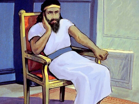 Cette nuit-là, le roi ne pouvait pas dormir, alors il ordonna à son serviteur: “Envoie quelqu’un me lire les archives du palais.” – Numéro de diapositive 33