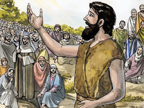 Il y eut un homme envoyé de Dieu: son nom était Jean. – Numéro de diapositive 4