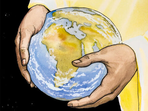 Elle était dans le monde, et le monde a été fait par elle, et le monde ne l'a point connue. – Numéro de diapositive 7