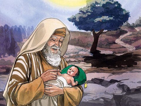 Et toi, petit enfant, tu seras appelé prophète du Très-Haut. Car tu marcheras devant la face du Seigneur, pour préparer ses voies, afin de donner à son peuple la connaissance du salut par le pardon de ses péchés, – Numéro de diapositive 11