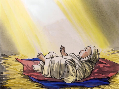 Tout cela arriva afin que s’accomplisse ce que le Seigneur avait annoncé par le prophète: “Voici, la vierge sera enceinte, elle enfantera un fils, et on lui donnera le nom d’Emmanuel, ce qui signifie Dieu avec nous.” – Numéro de diapositive 4