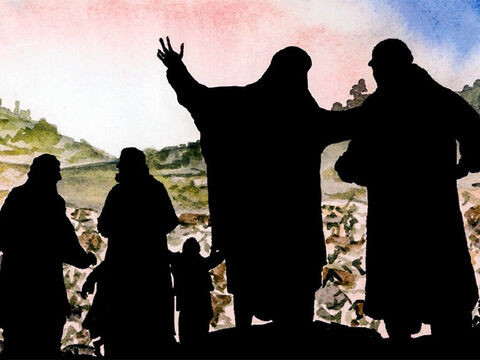 Et les bergers s’en retournèrent, glorifiant et louant Dieu pour tout ce qu’ils avaient entendu et vu, et qui était conforme à ce qui leur avait été annoncé. – Numéro de diapositive 13