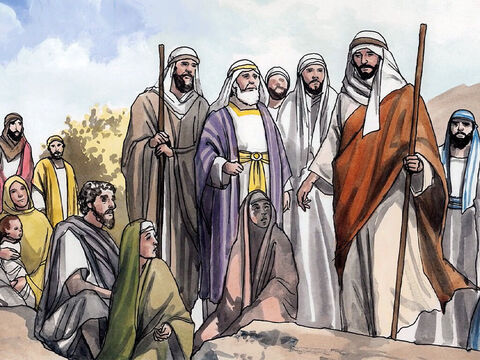 Alors Jésus vint de la Galilée au Jourdain vers Jean, pour être baptisé par lui. – Numéro de diapositive 1