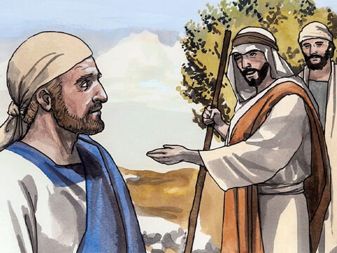 Le lendemain, Jésus voulut se rendre en Galilée, et il rencontra Philippe. Il lui dit: “Suis-moi.” Philippe était de Bethsaïda, de la ville d’André et de Pierre. – Numéro de diapositive 6