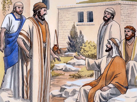 Jésus lui répondit: “Parce que je t’ai dit que je t’ai vu sous le figuier, tu crois ? Tu verras de plus grandes choses que celles-ci.” – Numéro de diapositive 10