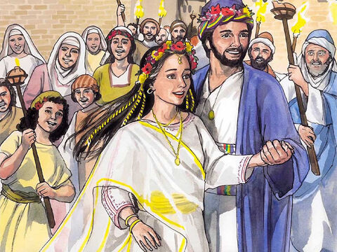 Marie, la mère de Jésus était là. – Numéro de diapositive 2