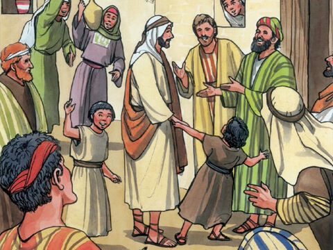 Et Jésus fut aussi invité aux noces avec ses disciples. – Numéro de diapositive 3