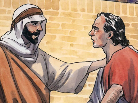Jésus lui dit: “Si vous ne voyez des miracles et des prodiges, vous ne croyez point.” – Numéro de diapositive 6