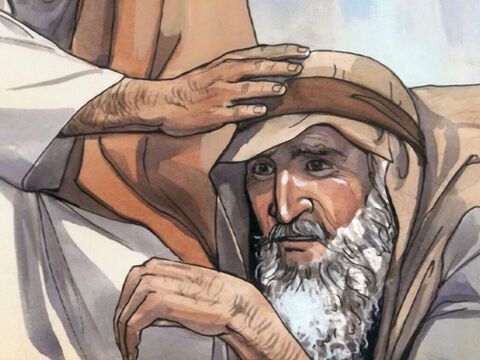 Jésus étendit la main, le toucha, et dit: “Je le veux, sois pur.” Aussitôt la lèpre le quitta. – Numéro de diapositive 4