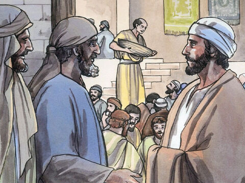 “Pourquoi nous et les pharisiens jeûnons-nous, tandis que tes disciples ne jeûnent point?” – Numéro de diapositive 2