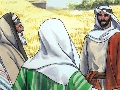 Quelques pharisiens leur dirent: “Pourquoi faites-vous ce qu’il n’est pas permis de faire pendant le sabbat?” – Numéro de diapositive 3