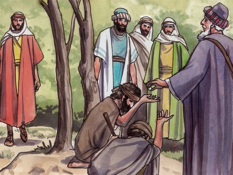 Donc, lorsque tu fais l’aumône, ne sonne pas de la trompette devant toi, comme font les hypocrites dans les synagogues et dans les rues, afin d’être glorifiés par les hommes. Je vous le dis en vérité, ils ont leur récompense. – Numéro de diapositive 2