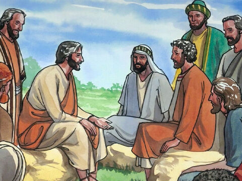 En priant, ne multipliez pas de vaines paroles, comme les païens, qui s’imaginent qu’à force de paroles ils seront exaucés. Ne leur ressemblez pas; car votre Père sait de quoi vous avez besoin, avant que vous le lui demandiez. Voici donc comment vous devez prier: – Numéro de diapositive 7