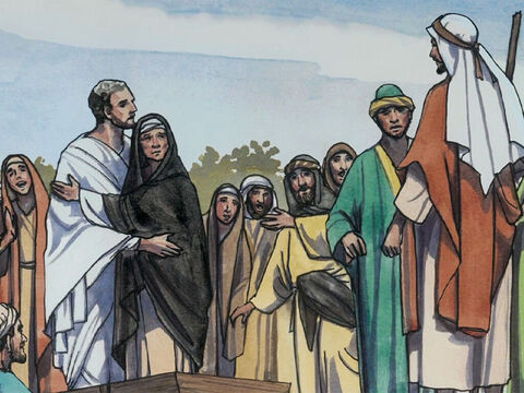 Cette parole sur Jésus se répandit dans toute la Judée et dans tout le pays d’alentour. – Numéro de diapositive 7