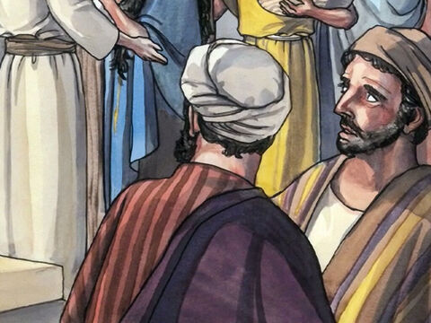 Les invités se mirent à dire en eux-mêmes: “Qui est cet homme qui pardonne même les péchés?” – Numéro de diapositive 11