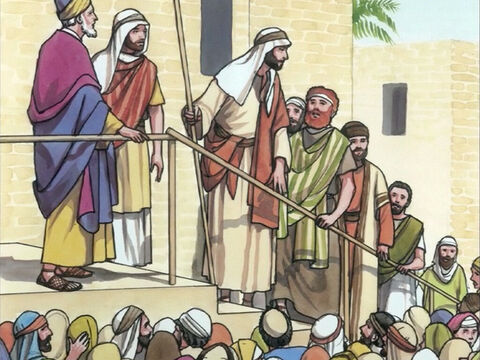 Et Jésus dit: “Qui m’a touché?” – Numéro de diapositive 6