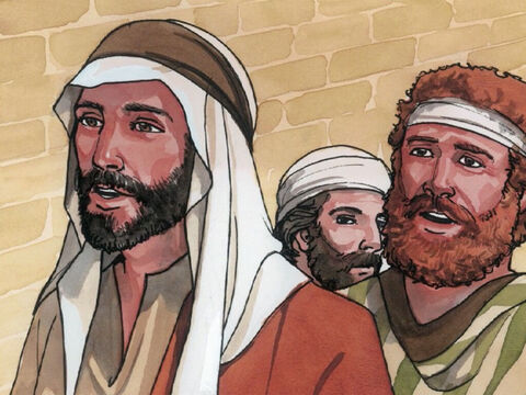Comme tous s’en défendaient, Pierre et ceux qui étaient avec lui dirent: “Maître, la foule t’entoure et te presse, et tu dis: Qui m’a touché?” Mais Jésus répondit: “Quelqu’un m’a touché, car j’ai connu qu’une force était sortie de moi.” – Numéro de diapositive 7