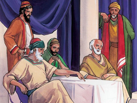 Mais les pharisiens dirent: “C’est par le prince des démons qu’il chasse les démons.” – Numéro de diapositive 7