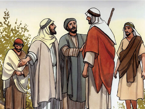 Et ils allèrent l’annoncer à Jésus. – Numéro de diapositive 13