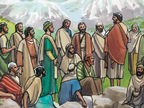 Il demanda à ses disciples: “Qui suis-je au dire des hommes ?” – Numéro de diapositive 2