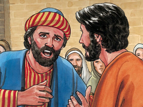 J’ai prié tes disciples de le chasser, et ils n’ont pas pu.” “Race incrédule et perverse, répondit Jésus, jusqu’à quand serai-je avec vous, et vous supporterai-je? – Numéro de diapositive 5