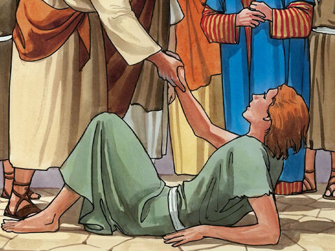 et le rendit à son père. – Numéro de diapositive 9