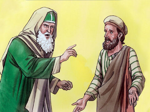 Les pharisiens appelèrent une seconde fois l’homme qui avait été aveugle, et ils lui dirent: “Donne gloire à Dieu; nous savons que ce Jésus est un homme est un pécheur.” Il répondit: “S’il est un pécheur, je ne sais; je sais une chose, c’est que j’étais aveugle et que maintenant je vois.” – Numéro de diapositive 3