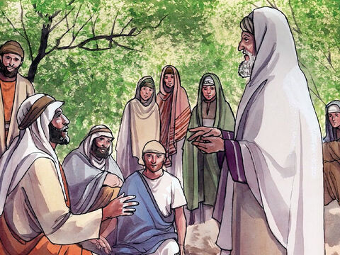 C’est celui qui a exercé la miséricorde envers lui, répondit le docteur de la loi. Et Jésus lui dit: Va, et toi, fais de même. – Numéro de diapositive 16