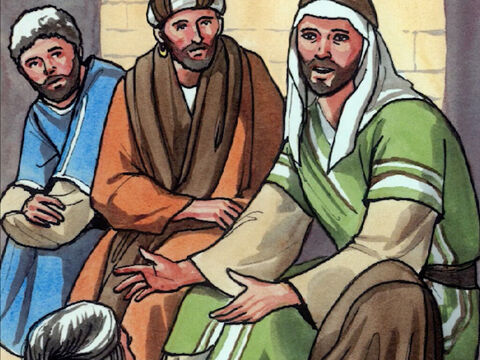 Ensuite, Jésus dit: Un homme avait deux fils. – Numéro de diapositive 1