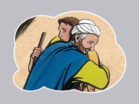 Le fils lui dit: Mon père, j’ai péché contre le ciel et contre toi, je ne suis plus digne d’être appelé ton fils. – Numéro de diapositive 10