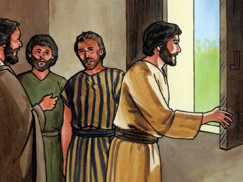 Puis il dit aux disciples: «Retournons en Judée.» Les disciples lui dirent: «Maître, tout récemment les Juifs cherchaient à te lapider et tu retournes là-bas?» Jésus répondit: «N'y a-t-il pas douze heures de jour? Si quelqu'un marche pendant le jour, il ne trébuche pas, parce qu'il voit la lumière de ce monde; mais si quelqu'un marche pendant la nuit, il trébuche, parce que la lumière n'est pas en lui.» – Numéro de diapositive 5