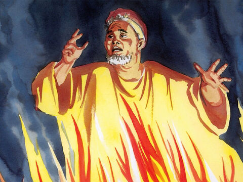 ‘Eloignez-vous de moi, maudits, allez dans le feu éternel qui a été préparé pour le diable et pour ses anges! – Numéro de diapositive 12