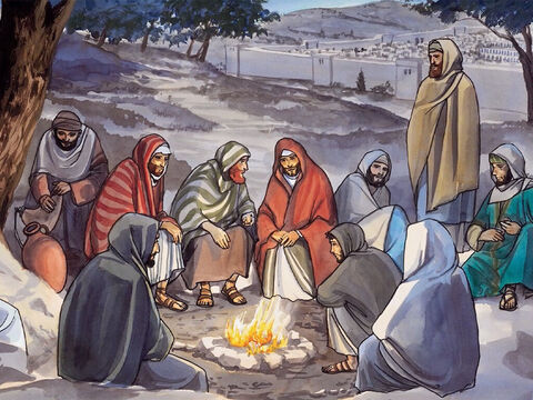 Après que Jésus ait fini d’enseigner à propos du jugement futur des nations (Matthieu 25:31–46). Il dit à ses disciples: – Numéro de diapositive 1