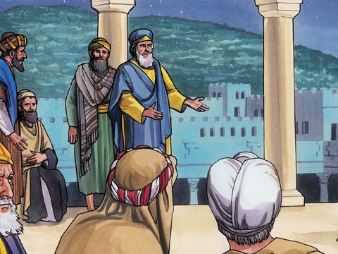 et ils décidèrent d'arrêter Jésus par ruse et de le faire mourir. Cependant, ils se dirent: «Que ce ne soit pas pendant la fête, afin qu'il n'y ait pas d’agitation parmi le peuple.» – Numéro de diapositive 4