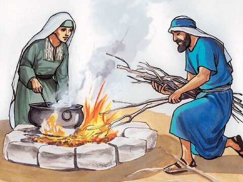 Si quelqu'un ne demeure pas en moi, il est jeté dehors comme le sarment et il sèche; puis on ramasse les sarments, on les jette au feu et ils brûlent. – Numéro de diapositive 5