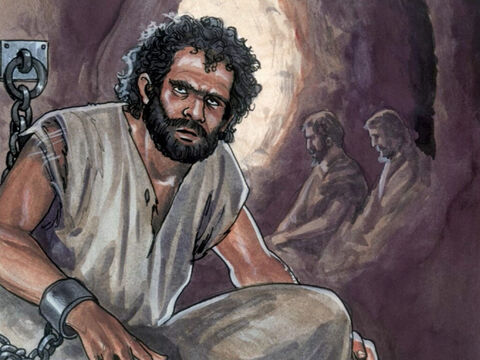 Un homme appelé Barabbas était en prison avec d’autres rebelles qui avaient commis un meurtre lors d’une insurrection. – Numéro de diapositive 2