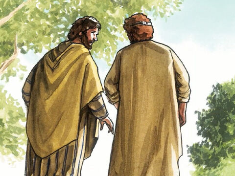 Ensuite les disciples repartirent chez eux. – Numéro de diapositive 19