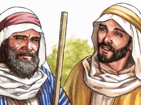 Alors Jésus leur dit: «Hommes sans intelligence, dont le cœur est lent à croire tout ce qu'ont dit les prophètes! – Numéro de diapositive 15